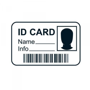 Illustration of a student ID. Link to Student ID
