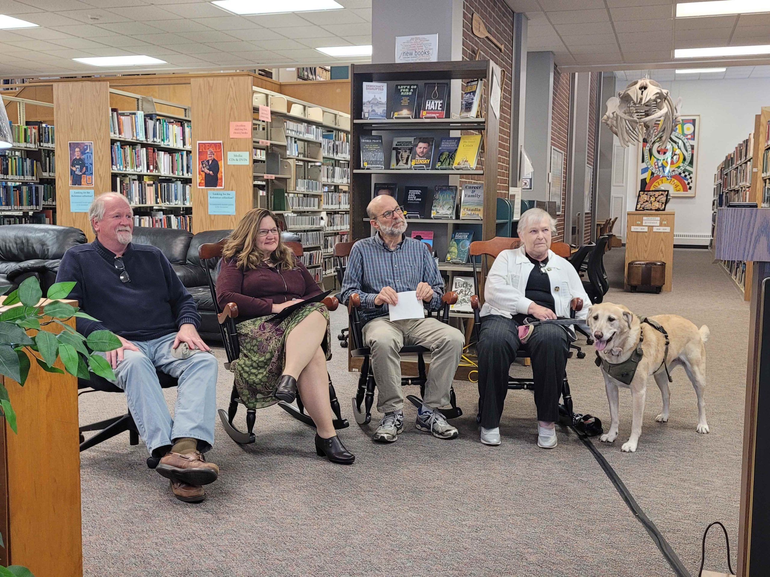 Pictured from left to right: James Moreria, Lois-Ann Kuntz, Stuart Swain, Lori Schnieders